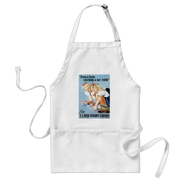 Even a Little Can Help Alot-NOW Standard Apron (Front)