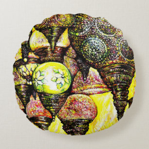 Even Bigger Idea of Color Round Cushion