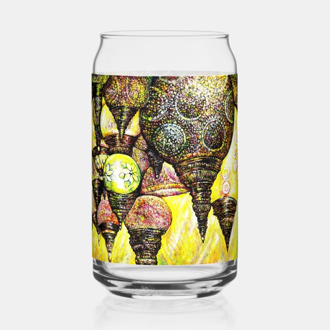Even Bigger Idea of Colour Can Glass (Front)