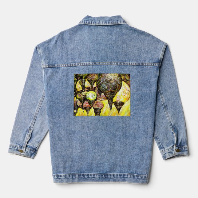 Even Bigger Idea of Colour Denim Jacket (Back)