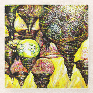 Even Bigger Idea of Colour Glass Coaster