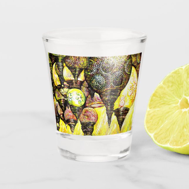Even Bigger Idea of Colour Shot Glass (Front)