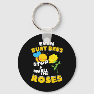 Even Busy Bees Key Ring