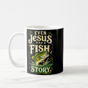 Even Jesus Had A Fish Humour Coffee Mug