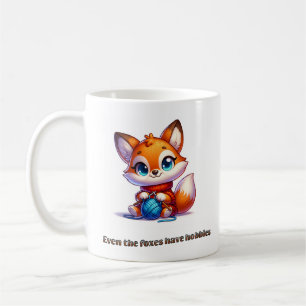 Even the foxes have hobbies coffee mug