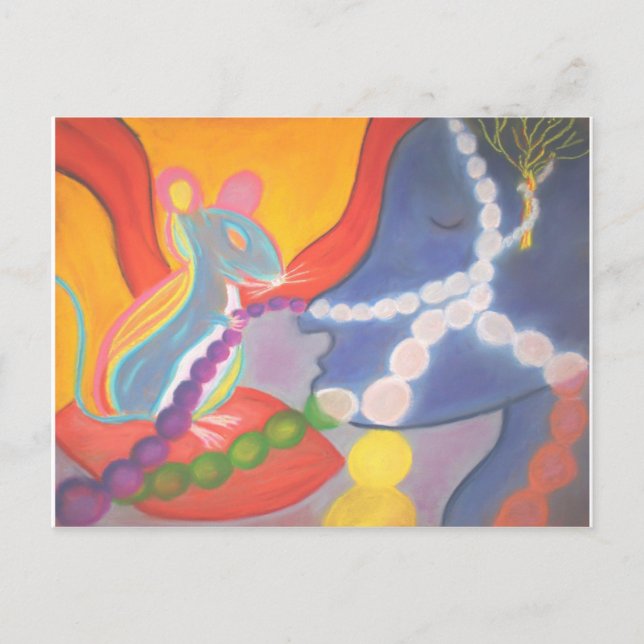 Even the Mouse postcard (Front)