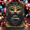 Even Tutu Black Gold Chic Masquerade 50th Birthday