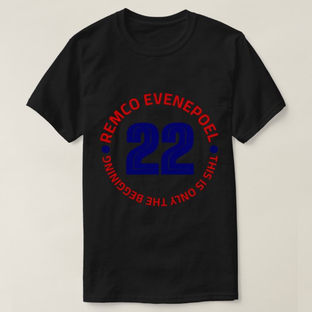 Evenepoel Champion - La Vuelta 2022 (The Beginning T-Shirt (Design Front)