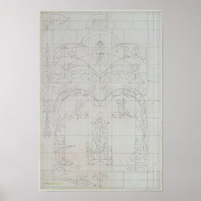 Evening, 1803 poster (Front)