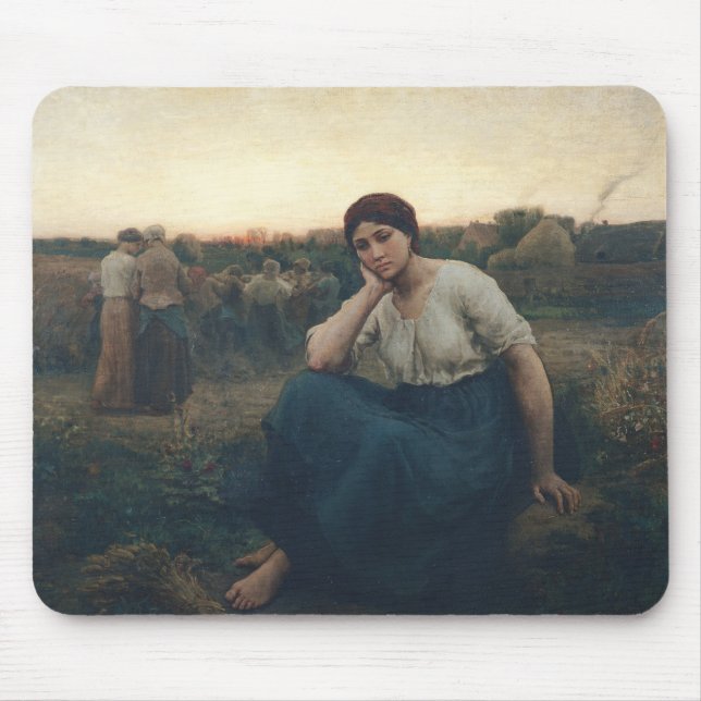 Evening, 1860 mouse mat (Front)