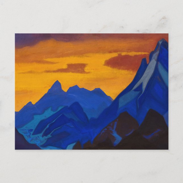 Evening, 1939 by Nicholas Roerich Postcard (Front)