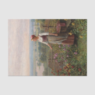 Evening at Chantemesle by Daniel Ridgway Knight Tissue Paper