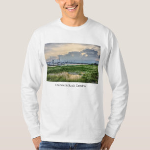 Evening At Charleston Harbour T-Shirt
