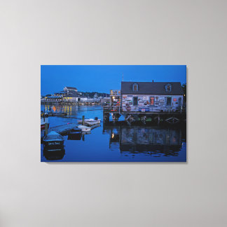 Evening at Scituate Canvas Print