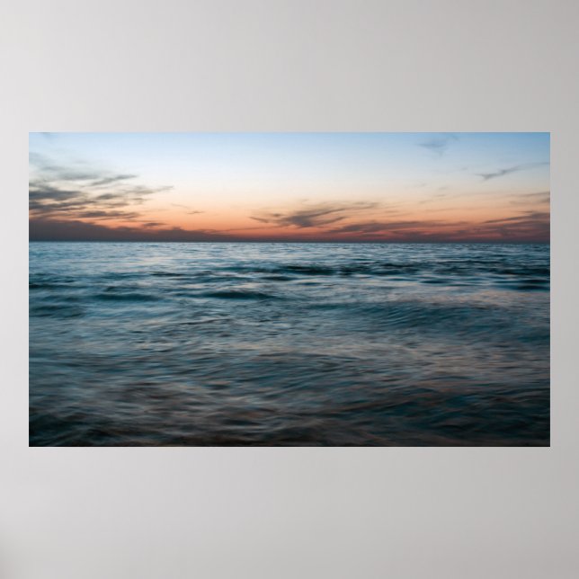 Evening at sea poster (Front)