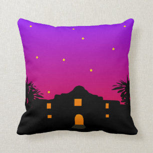 Evening at the Alamo Cushion