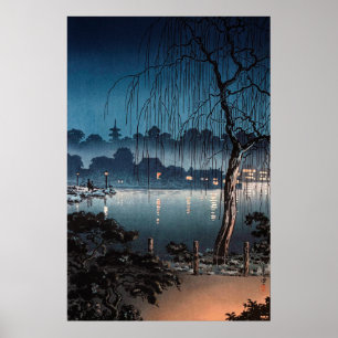 Evening at Ueno Park by Tsuchiya Koitsu Poster