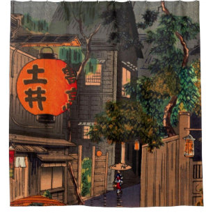Evening At Ushigome By Tsuchiya Koitsu Shower Curtain