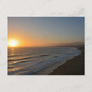 Evening Beach Postcard