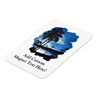 Evening Beach Vacation Magnet
