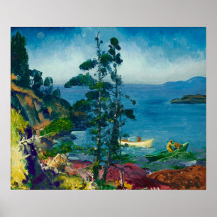 Evening Blue by George Bellows (1916) Poster