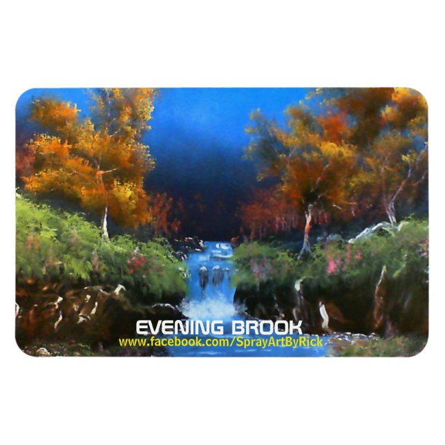 Evening Brook Magnet (Horizontal)
