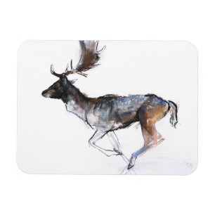 Evening Buck Magnet