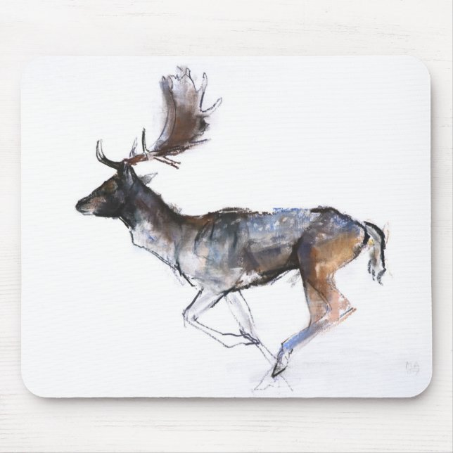 Evening Buck Mouse Mat (Front)