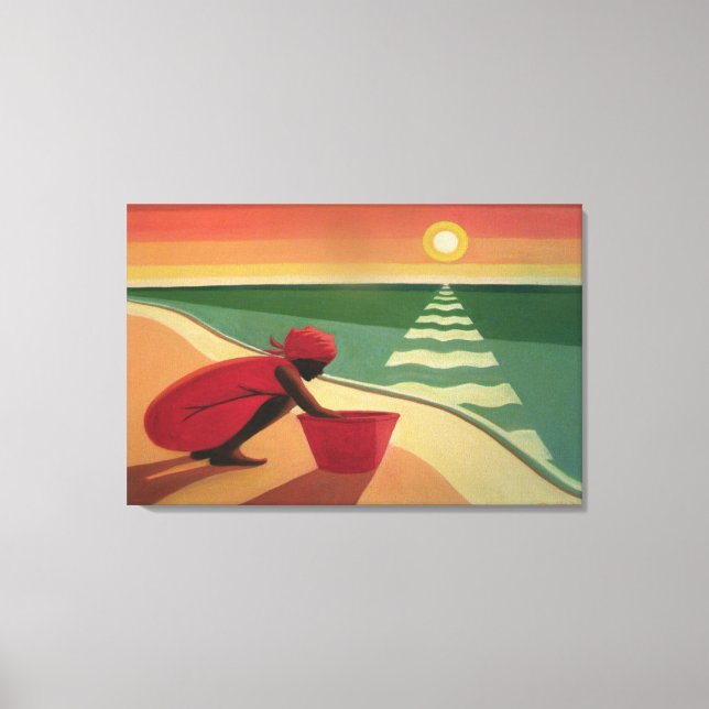 Evening Calm 2003 Canvas Print (Front)