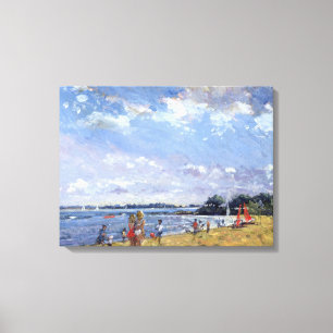 Evening Carnac Canvas Print