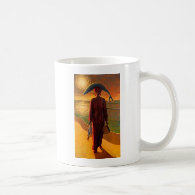 Evening Catch Coffee Mug (Right)