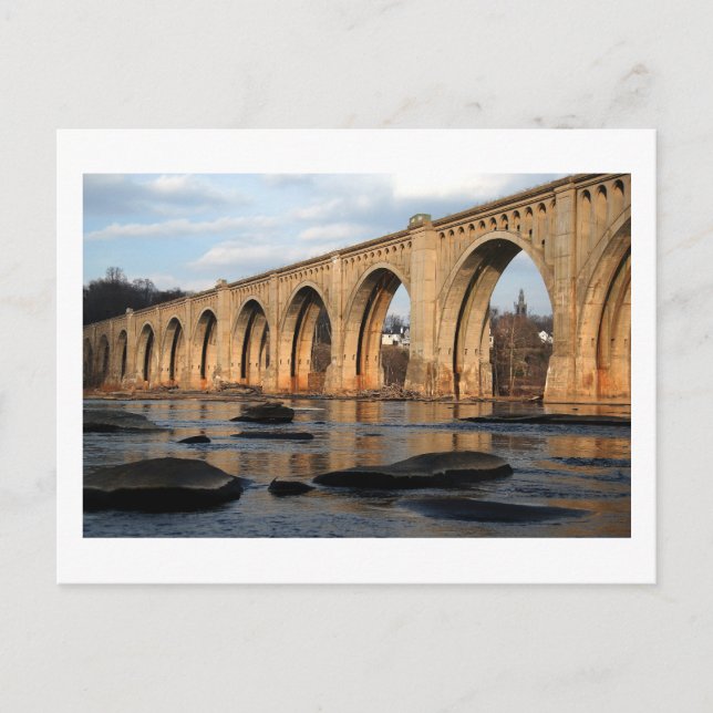 Evening Crossing Postcard (Front)