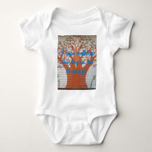 "Evening Dog Walk Dread" – I Hate Walking the Dog  Baby Bodysuit