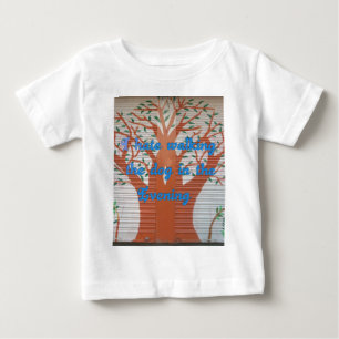 "Evening Dog Walk Dread" – I Hate Walking the Dog  Baby T-Shirt