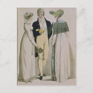 Evening Dresses for illustration Postcard