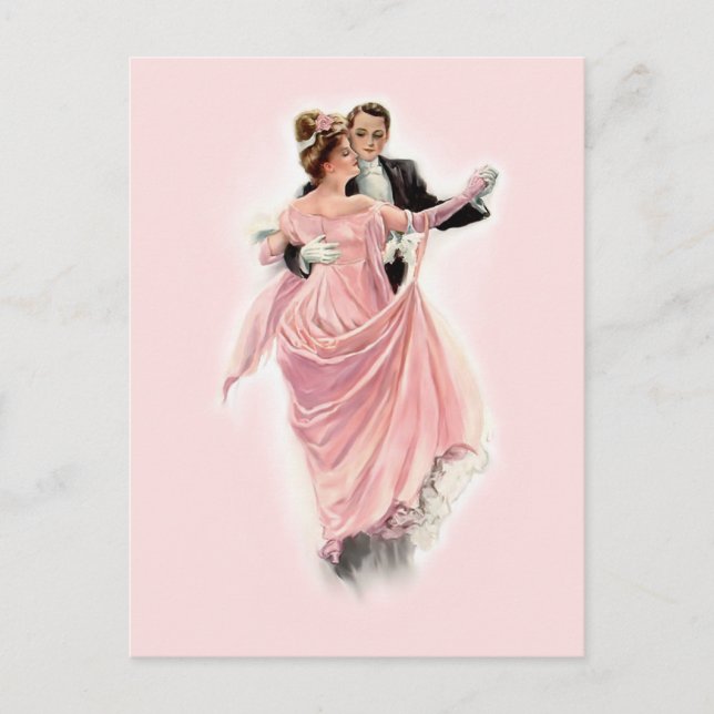 Evening Elegance Postcard (Front)