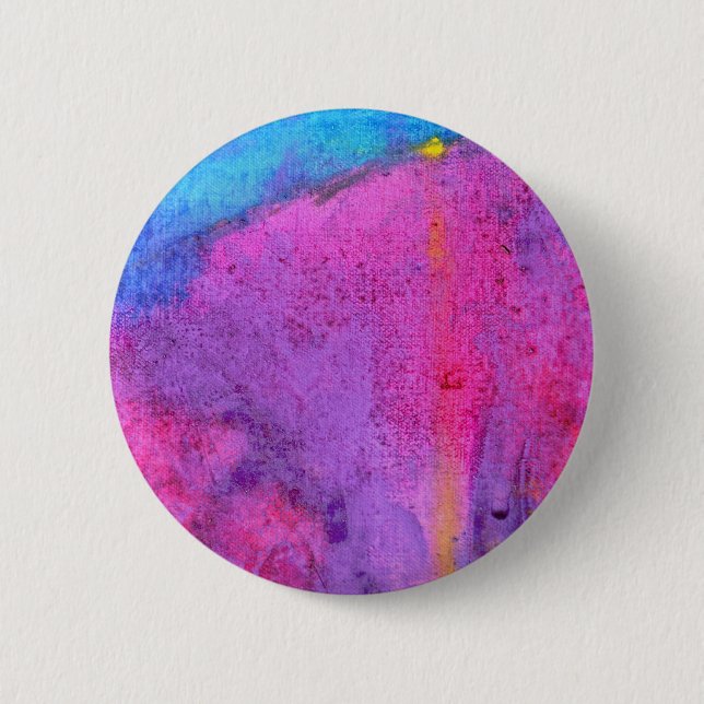 Evening Emotion lilac mauve dusk abstract 6 Cm Round Badge (Front)