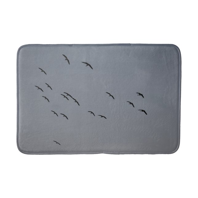 Evening Flight Bath Mat (Front)