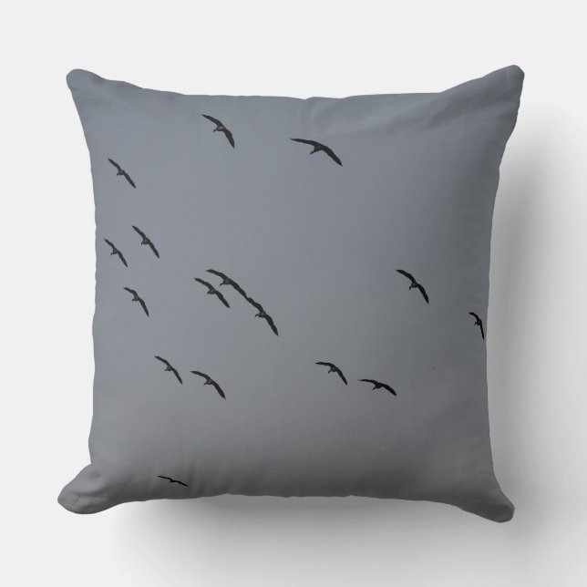 Evening Flight Cushion (Front)