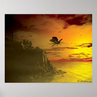 Evening Flight Poster