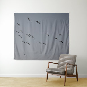 Evening Flight Tapestry