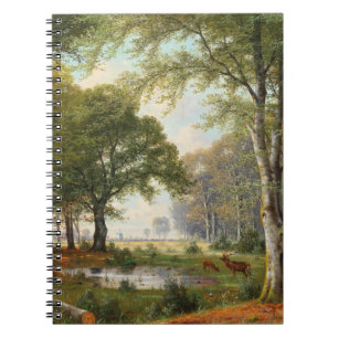 Evening Forest Landscape  Notebook
