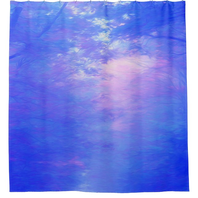 Evening Forest Shower Curtain (Front)