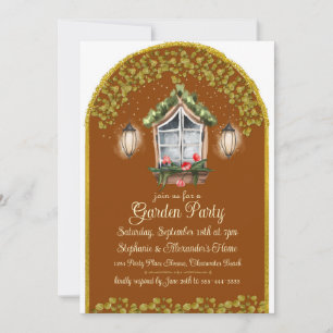 Evening Garden Party Invitation