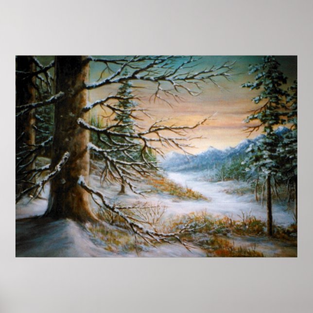 Evening Glow Poster (Front)