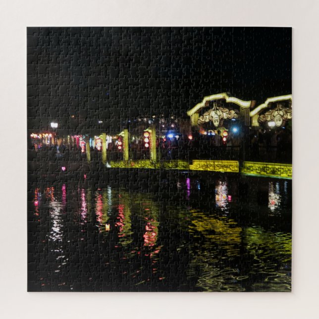 evening in "hoi an" the city of tailors jigsaw puzzle (Vertical)