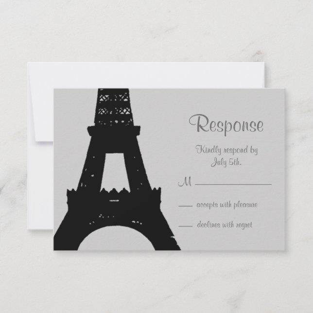 Evening in Paris RSVP (Front)