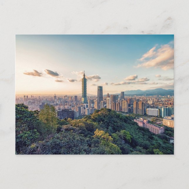 Evening in Taipei Postcard (Front)