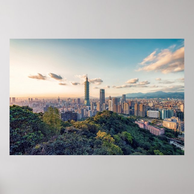Evening in Taipei Poster (Front)