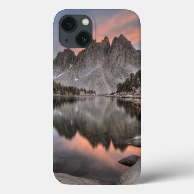 Evening Kearsarge Pinnacles Reflections Case-Mate iPhone Case (Back)